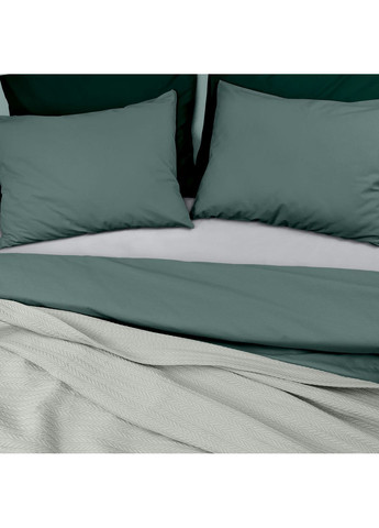 Плед-покрывало косичка 160х230 см Pistachio Knitted Braid Фисташковый Cosas (387621659)