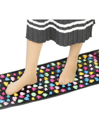 Ортопедический массажный коврик 70 см с камешками EasyFit (365703929)