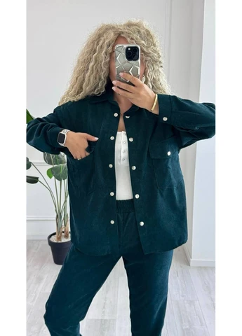 Костюм штани+сорочка. Мікровельвет. No Brand (379597514)