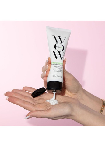 Разглаживающий крем для укладки волос color one minute transformation styling cream 120 ml Wow (365737087)