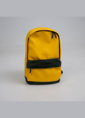 Универсальный рюкзак в удобном размере в экокожи, желтый цвет ToBeYou City (293247136)