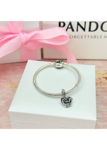 Серебряный шарм Пандора "ВОЛЛ-І та ЄВА" 792518C01 Kabluchka (355344445)