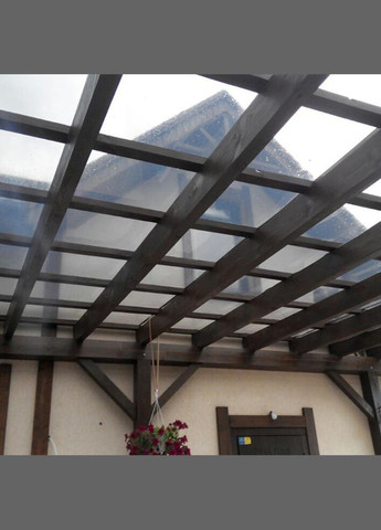 Полікарбонат монолітний 2 мм, 2050 х 3050 мм, прозорий,, антивандальний BauGlas FSX монолітний полікарбонат (326024732)