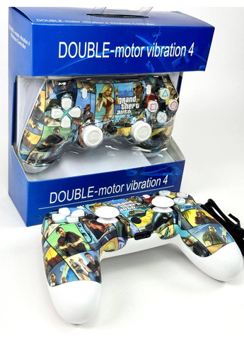Бездротовий ігровий контролер Motor Vibration Grand Theft Auto для PS4/PC (2104618743) Double (367056659)