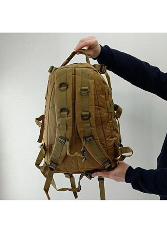 Тактичний рюкзак Raid 40 літрів туристичний армійський рюкзак похідний із системою M.O.L.L.E Coyote L&L (363132490)