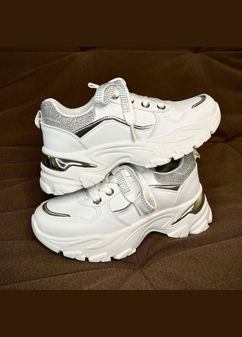 Жіночі білі кросівки. Fashion білі демісезони (341090021)