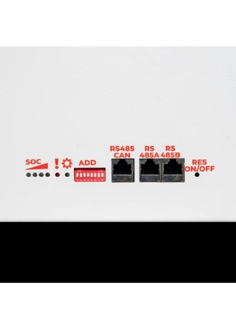 Акумулятор LP LiFePO4 51,2V - 230 Ah (11776Wh) (BMS SP 200A/100A) RM RS485/CAN LCD WH LogicPower (361341855)