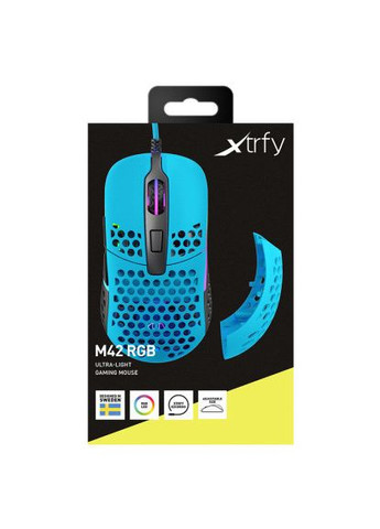 Мишка (XG-M42-RGB-BLUE) Xtrfy M42 RGB Miami Blue (366645587)