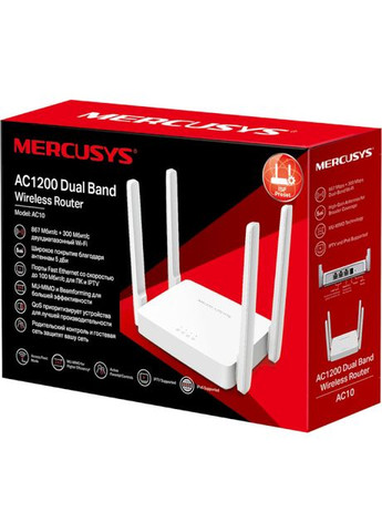 Маршрутизатор AC10 Mercusys (339082692)