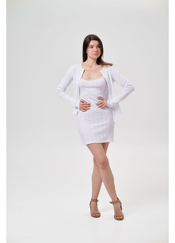 Комбінація з мереживом IVVI Біла No Brand (358935953)