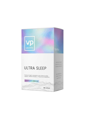 Натуральная добавка Ultra Sleep, 60 капсул VPLab Nutrition (293338906)