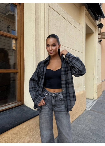 Сорочка, колір Темно-сірий Fashion (361668108)