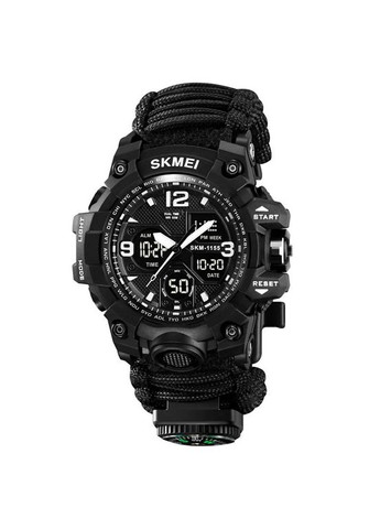 Годинник наручний чоловічий 1155BKBK PARACORD Skmei (364665265)