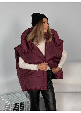 Бордова куртка transformer колір бургунд milirud