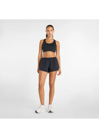 Женские черные шорты RC Essentials Short 3'' 50 (XL) (WB61J868BK) New Balance WB61J868 (392840620)