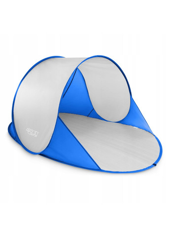 Намет пляжний Pop-Up 195 x 120 см саморозкладний Blue/Grey (P-5905973405157) 4FIZJO (350315082)