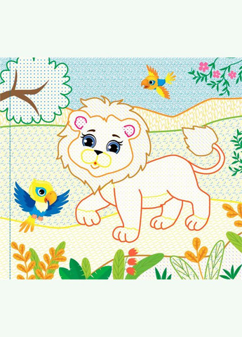 Водные раскраски с наклейками. Животные и птицы No Brand (330630861)