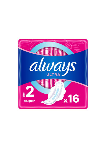 Прокладки Always ultra super (розмір 2) 16 шт. (268145739)