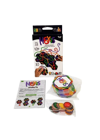 Настольная игра Hexis 1-6 игроков от 5 лет Danko Toys (402503011)