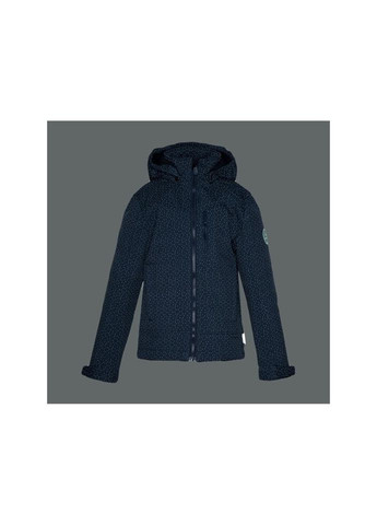 Темно-синяя демисезонная куртка akiva 18490000 тёмно-синий 146 (4741468961248) Huppa