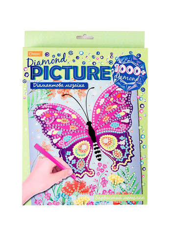 Набір для творчості серія "Діамантова мозаїка" колір різнокольоровий ЦБ-00238631 Издательство "Апельсин" (294913170)