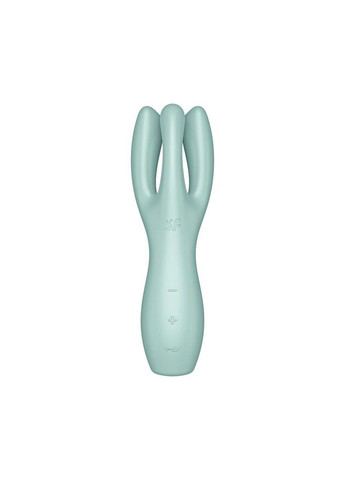 Кліторальний вібратор Threesome 3 Mint з трьома пальчиками Satisfyer (366876201)