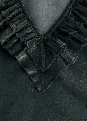 Оливковая блузка H&M