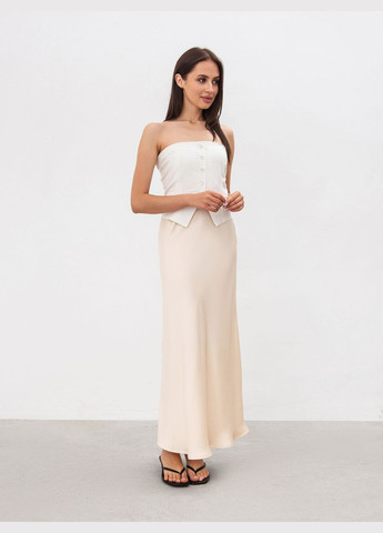 Желтая однотонная юбка Romashka