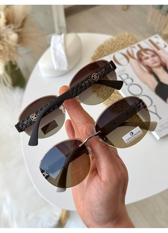 Окуляри овальні сонцезахисні окуляри поляризовані безоправні. Окуляри унісекс на середнє і більше обличчя No Brand (370976038)