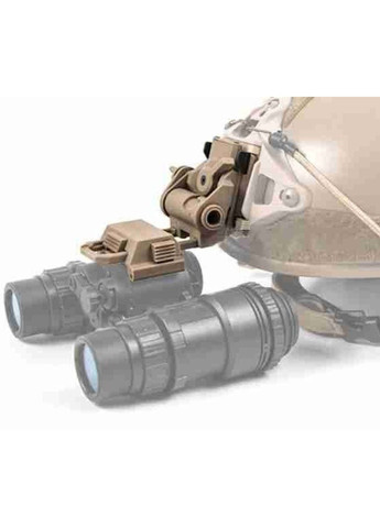 Тримач кронштейн FMA L4G24 для приладу нічного бачення на шоломі Койот No Brand (332634497)