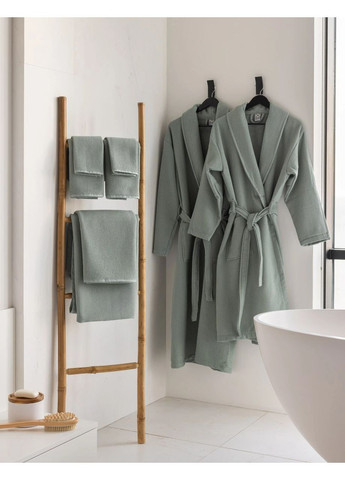 Рушник Basic, 70х140см HYGG однотонний оливковий