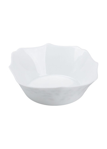 Столовий сервіз на 6 персон керамічний Leaf, білий TS Kitchen HP23405 No Brand (357226740)