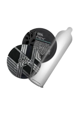 Презервативы Flex Graphene Condom 10 шт, подарочная упаковка тюб One (366818003)