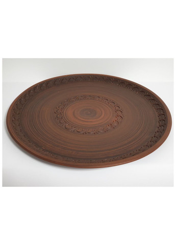 Блюдо 41 см, для банкету з червоної глини No Brand (329722711)