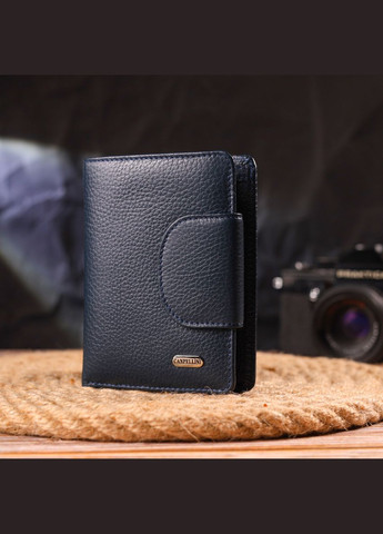 Цікавий вертикальний гаманець із натуральної шкіри 21675 Canpellini (331907005)