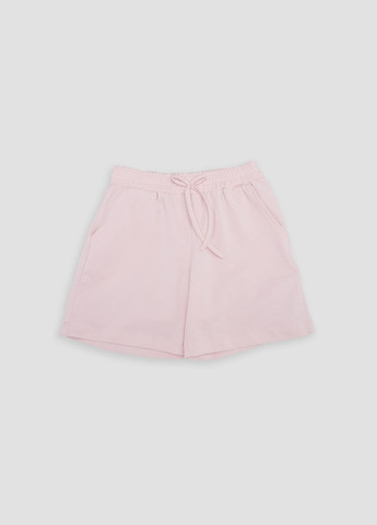 Белый летний костюм с шортами для девочки цвет белый цб-00242438 Miss Feriha