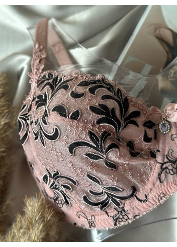 Пудровий бюстгальтер без поролону пудра Lanny Mode