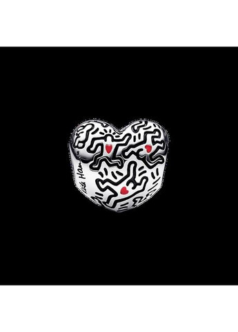 Серебряный шарм Пандора "Линия сердца" 792224C01 Kabluchka (355348494)