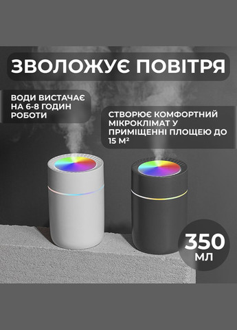 Увлажнитель воздуха Humidifier USB 350ml Увлажнитель воздуха Happy Life HPBH17166W (302391372)