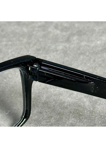 Готові чоловічі окуляри для зору в пластиковій оправі на флексі плюс і мінус. Код 6617 No Brand (370568540)