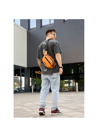 Сумка через плече бананка Flex помаранчева Sambag (341483911)