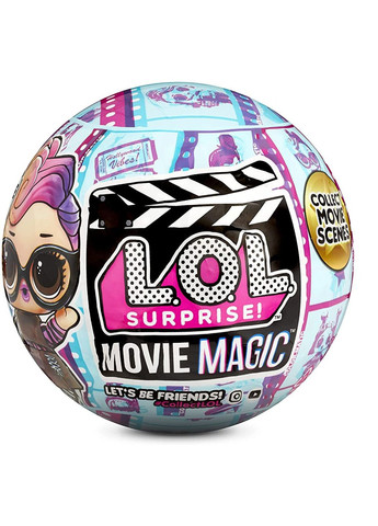Ігровий набір Lol Surprise Movie Magic Boom b.b. Dolls кіногерої color change L.O.L. Surprise! (323480603)