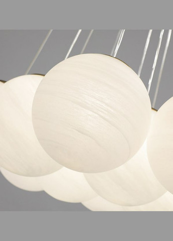 Люстра подвесная на 13 лампочек 27669 Латунь 35-120х60х60 см. Sunnysky (364498827)