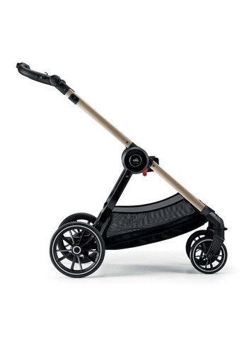 Універсальна коляска 2 в 1 Techno Milano, рама золото, чорний з квітковим принтом () CAM 805T/V93/978/551K (335974109)