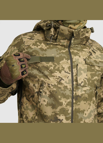 Тактична демісезонна куртка Gen 5.6 Піксель Ripstop | UATAC (316086305)