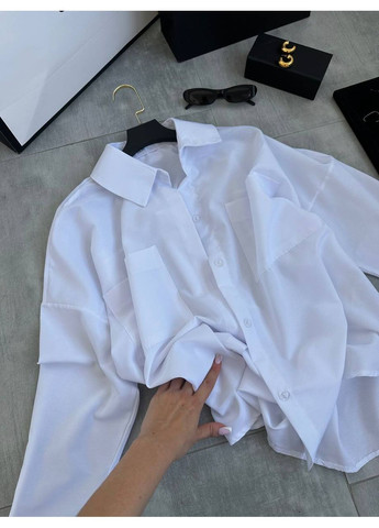 Жіноча класична сорочка oversize з довгим рукавом Україна (353492819)