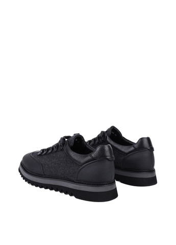 Черные мужские туфли d9388-106-100 черная кожа MIRATON