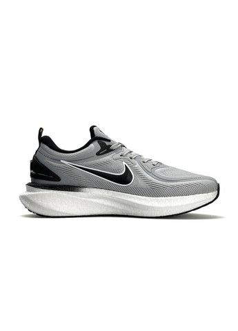 Сірі Літні кросівки чоловічі nike No Brand Air Zoom Pegasus Grey Black