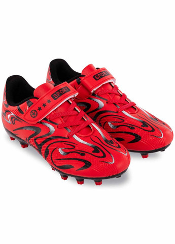 Бути футбольні дитячі 616B-2 розмір червоний-чорний SP-Sport (342104930)