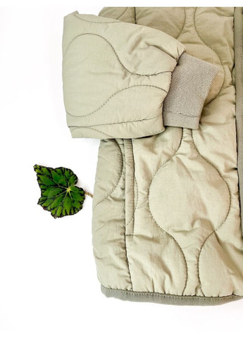 Оливковая демисезонная куртка 92 см оливковый артикул л1162 Zara